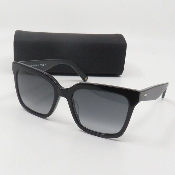 Banana Republic New 3006/S 807 Black/Grey Gradient Sunglasses - Picture 1 of 8